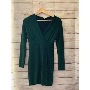 Emerald Green Glitter Dress